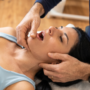 Jaw exercises and physiotherapy improving jaw mobility and reducing TMJ stiffness Coimbatore