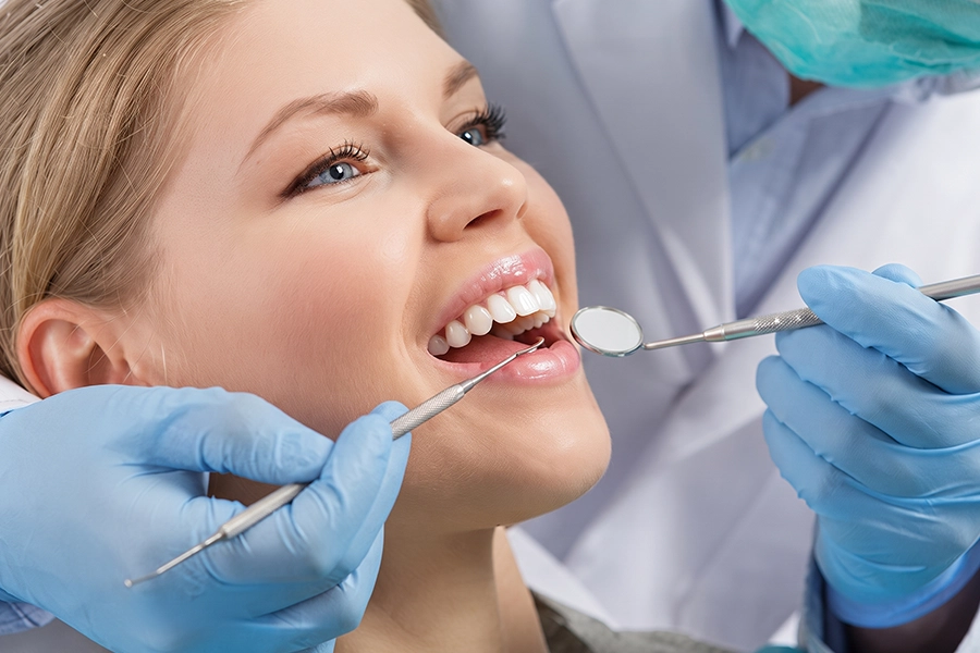 Regular cleaning and checkups help keep teeth cleaner and brighter over time.