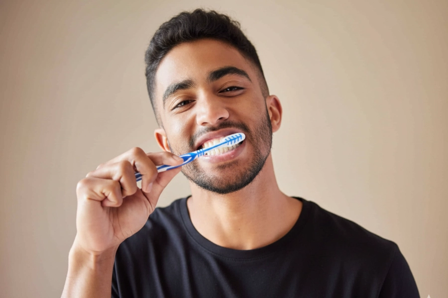 Brush Twice Daily for Healthier Gums and Teeth